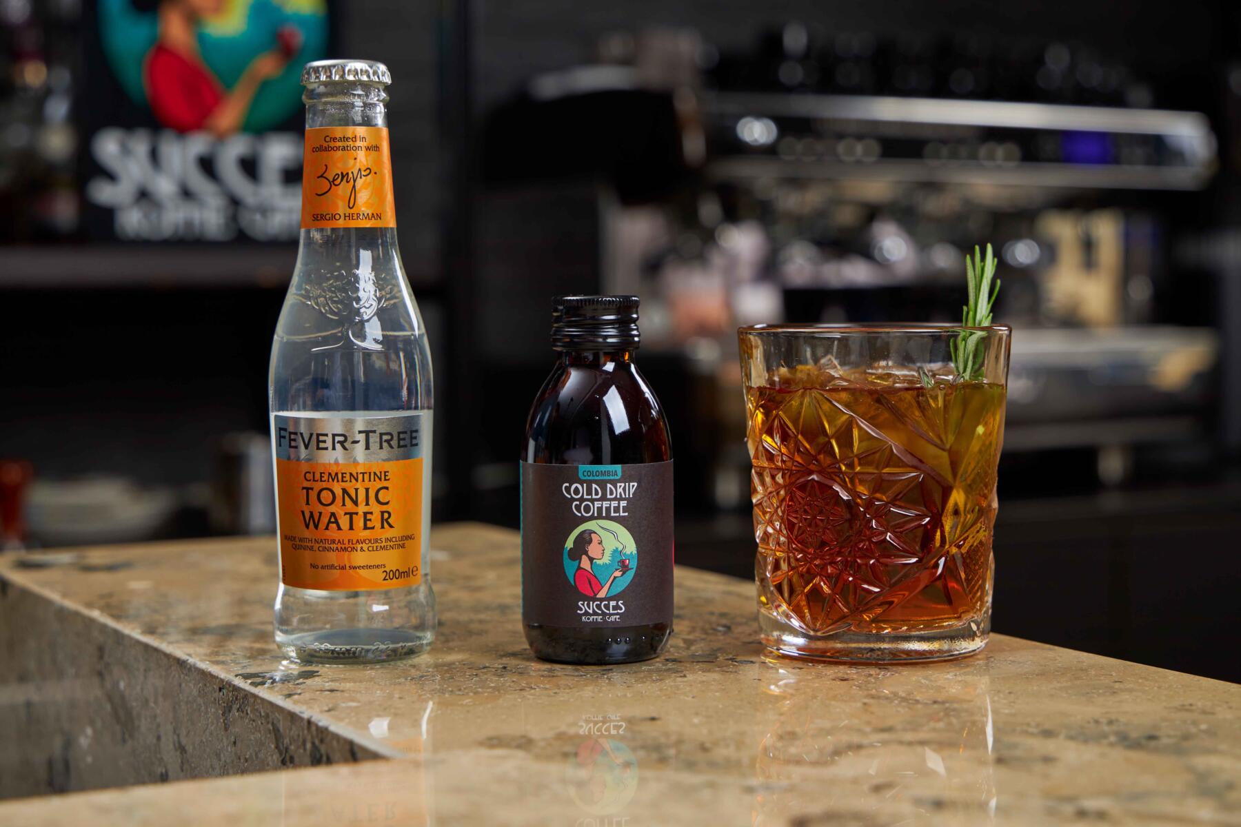 cold drip coffee fever tree tonic